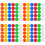 120Pcs Assorted Color PVC Balls Openable Sphere Game Balls 5