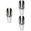 3Pcs Silver Garden Bucket Soil Dig Lightweight Portable Scoops 7