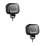 2Pcs Motorcycle Waterproof Spotlight Durable Aluminum Work Lamp 8
