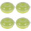 4pcs Box Bread Storage Box Pp Green Bagels Fruit 5