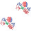 6Packs Party Activity Raffle Balls Colored Plastic Number Balls 4