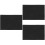 3Pcs Black Felt Mat for Calligraphy Smooth Writing Desk Pad 6