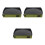 3Pcs Foldable Litter Box Portable Green Oxford Material 1