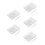50Pcs Transparent Silicone Lipstick Applicator Set with Box for Makeup 5