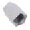 2Pcs Light Grey Silicone Pen Pot Pencil Holder Stable Desk Organizer 2