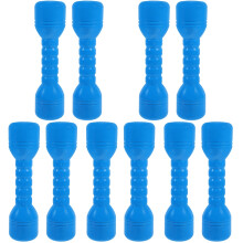 10Pcs Blue Kids Weights Set Plastic Dumbbells for Exercising