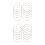 20Pcs Elastic Rubber Replacement Bands for Mic Shock Mounts Light Grey 8