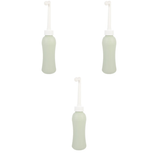 3Pcs Reusable Women’s Private Part Clean Tool Manual Green Irrigator 1
