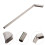 5Pcs Silver Elevator Track Tool Strong Iron for Home Cleaning 9