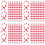 80Pcs Multi Mini Doll Scarves for Holiday Decor and Craft Projects 6