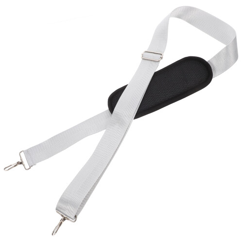 4Pcs Wide Silver Nylon Purse Straps Adjustable and Durable Replacement 2