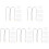 100Pcs Silver Metal Hot Curler Clips Fixing Clips for Electric Rollers 1