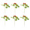 12Pcs Lovely Simulated Waxberries Multi Color Plastic Display Props 2