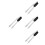 4Pcs Wide Silver Nylon Purse Straps Adjustable and Durable Replacement 7