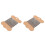 2 Pack Stainless Steel Chains Necklace Making For Diy Craft Accessory 1