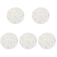 5Pcs Mini Plush Carpet Dollhouse Floor Mat Soft Decor