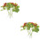 12Pcs Lovely Simulated Waxberries Multi Color Plastic Display Props 7