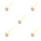 5Pcs Lightweight Whale Phone Charm Cute Gradient Bell Pendant 7