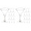 30Pcs Transparent Beverage Cups Durable Plastic Wine Goblets for Party 1