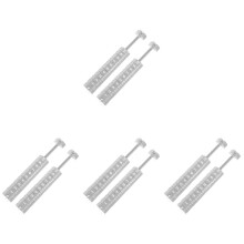 8Pcs Table Football Score Keepers Grey Plastic Multi-Use Counters