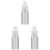 3Pcs Leakproof Silver Cocktail Atomizer Bottles Portable Spray Misters 1