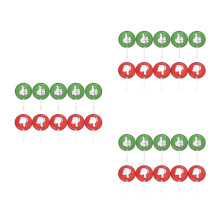 30Pcs Multi Plastic Voting Paddles for Classroom Engagement and Q&a