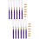 2Sets Polyester Graduation Tassels 2023 DIY Assorted Colors Durable 6