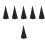 6Pcs Reusable Black Speaker Holder Covers Stylish Polyester Stage Tool 5