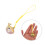 5Pcs Lightweight Whale Phone Charm Cute Gradient Bell Pendant 10