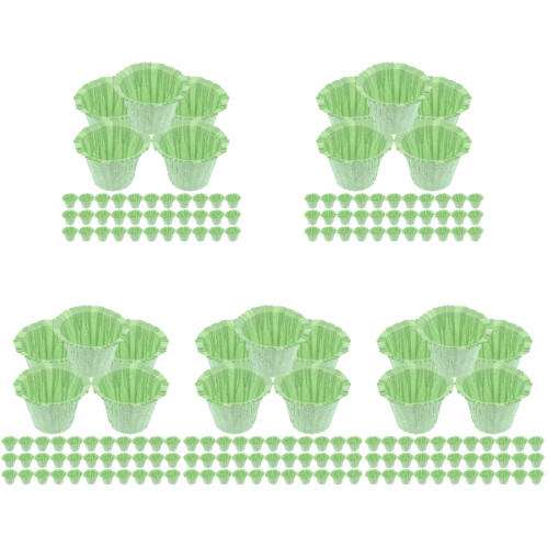 250Pcs Cupcake Wrappers for Baking Muffins and Small Cakes