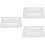 3Pcs White Silicone Toaster Covers Home Kitchen Protective Lid 7