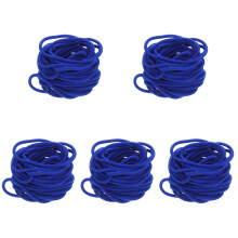 5Pcs Blue Children Exercise Jump Rope Rubber Skipping Rope Outdoor Toy