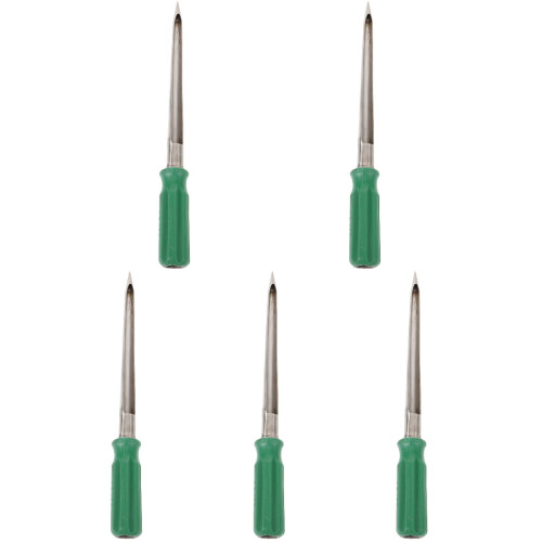 5Pcs Lightweight Stainless Steel Soil Sampler Probe for Grain Testing
