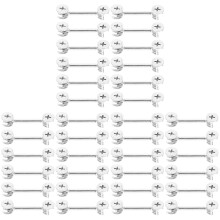 60Sets Convenient Furniture Connector Kit Metal Cam Lock Fittings