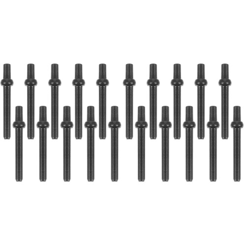 200Pcs Stable Iron Cribbage Pegs Black Metal Scoring Set