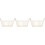 3Pcs Beige Metal Wire Basket for Bread Fruit and Table Storage 5