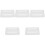 5Pcs Silicone Toaster Oven Lid Protective Cover for Kitchen Essentials 4