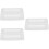 3Pcs White Silicone Toaster Covers Home Kitchen Protective Lid 8