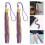 12Pcs Graduation Gown Tassel Caps Decorative Polyester Multi Color 8