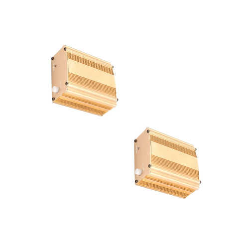 2Pcs 48V Dc Supply for Condenser Mic Golden USB 5V Input