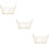 3Pcs Beige Metal Wire Basket for Bread Fruit and Table Storage 10