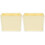 2Pcs Compact PP Paint Brush Holder Light Yellow Reusable Brush Washer 1