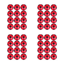 48Pcs Red Hips Foosball Table Balls for Smooth Play and Game