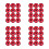 48Pcs Red Hips Foosball Table Balls for Smooth Play and Game 1