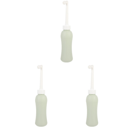 3Pcs Reusable Women’s Private Part Clean Tool Manual Green Irrigator