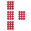 48Pcs Red Hips Foosball Table Balls for Smooth Play and Game 3