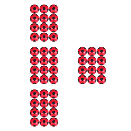 48Pcs Red Hips Foosball Table Balls for Smooth Play and Game 2