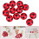 48Pcs Red Hips Foosball Table Balls for Smooth Play and Game 8