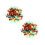 2Sets Clear Plastic Chips Colorful Markers for Fun Learning Play 4