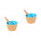 2Pcs - Bowls with Spoon for Kids 9